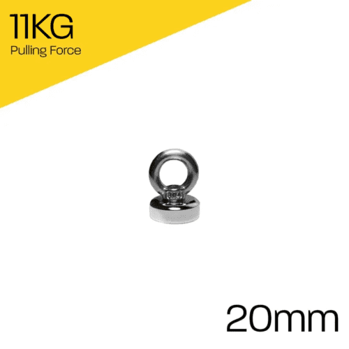 20mm Neodymium Fishing Pot Magnet (11KG Pull)