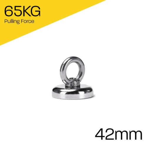 42mm Neodymium Fishing Pot Magnet (60KG Pull)