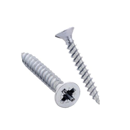Steel Ponzidriv screws 2-8mm-x-18-5mm-no-4-x-3-4 ideal for screwing into chipboard and most wooden surfaces.