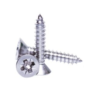 Steel Ponzidriv screws 3.5mm x 20mm (No. 6 x 3/4″) ideal for screwing into chipboard and most wooden surfaces.