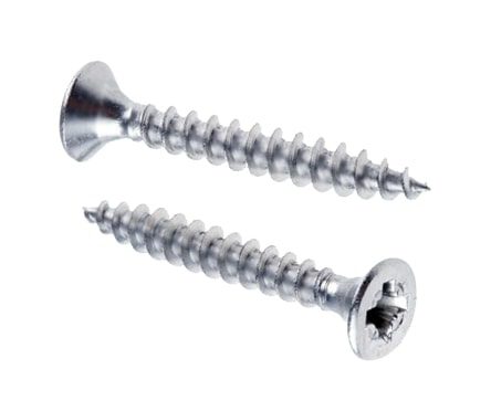 Steel Ponzidriv screws 4mm x 30mm (No. 8 x 1-1/4″) ideal for screwing into chipboard and most wooden surfaces.
