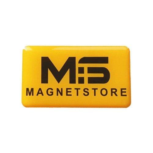 Branded Magnet Store Gel Silicone sticker, perfect for stylizing your magnet fishing equipment.