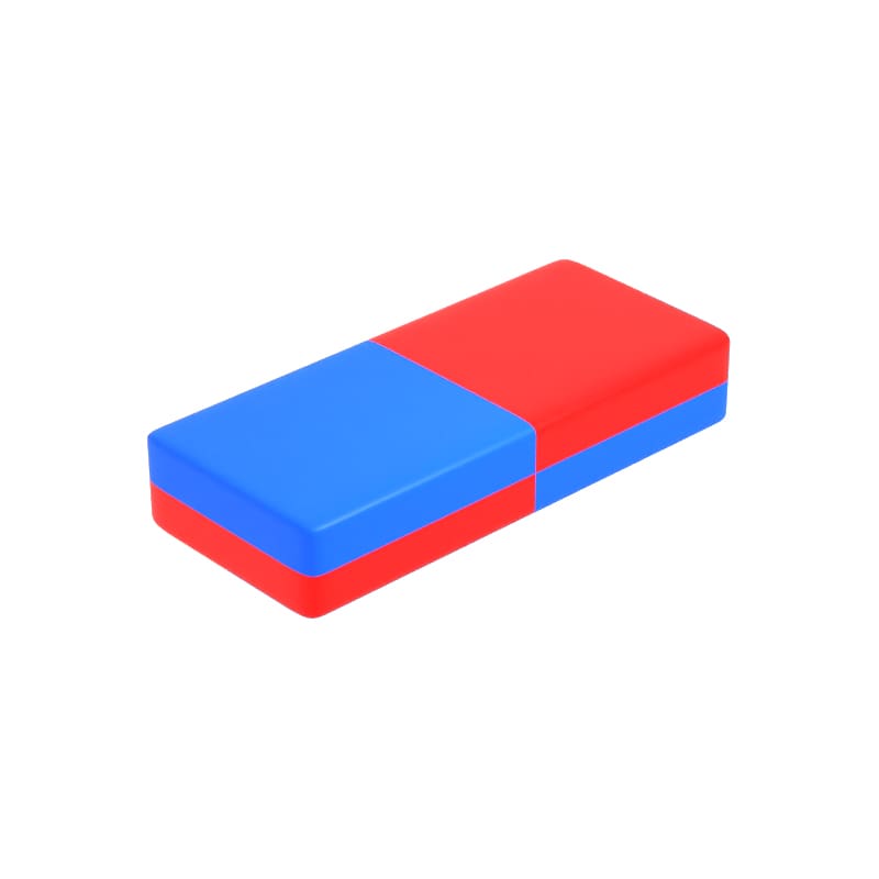 Block Magnetised Multi Poles Magnet Store