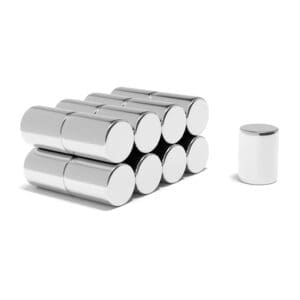 15mm x 20mm Neodymium Cylinder Magnet N54 (13.16KG Pull)
