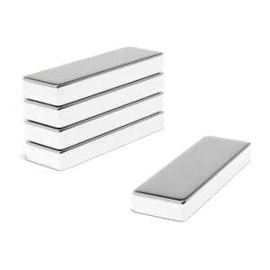 30mm x 10mm x 5mm Neodymium Block Magnet N54 (9.64KG Pull)