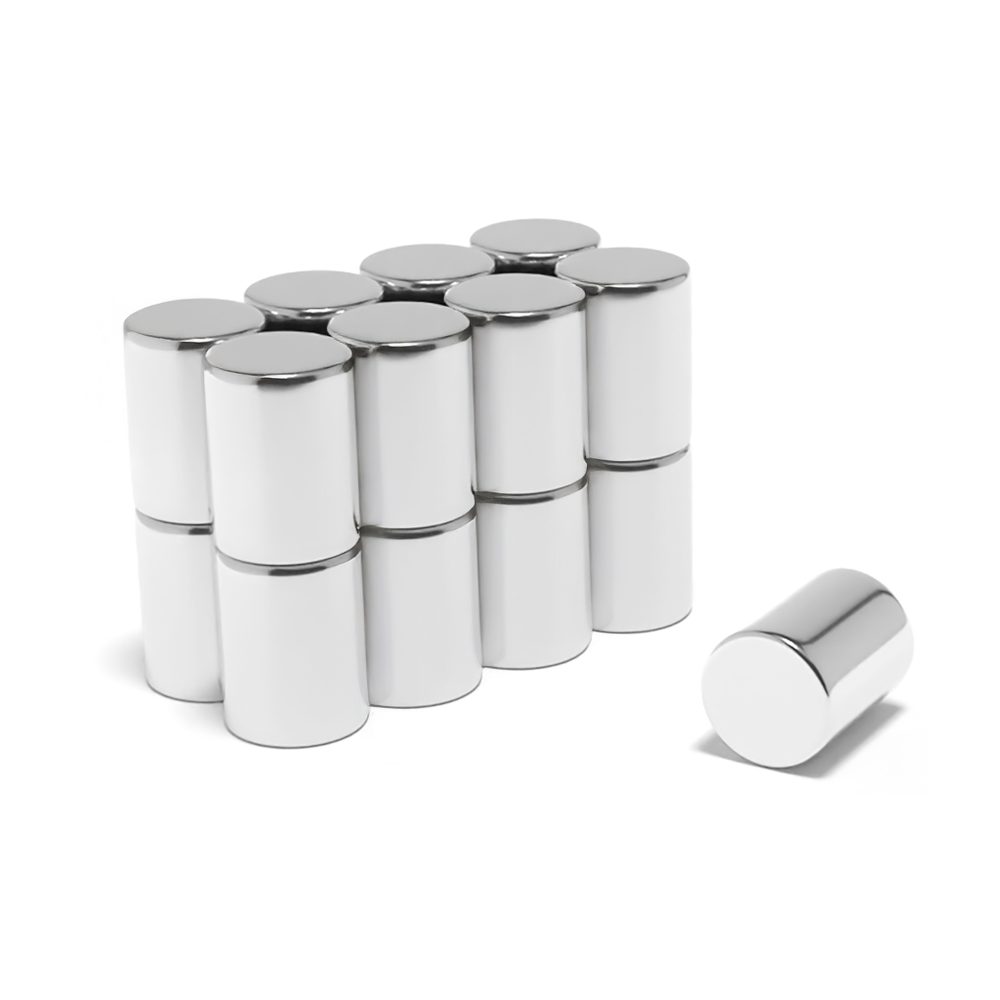 12mm x 16mm Neodymium Cylinder Magnet N52 (7.67KG Pull)