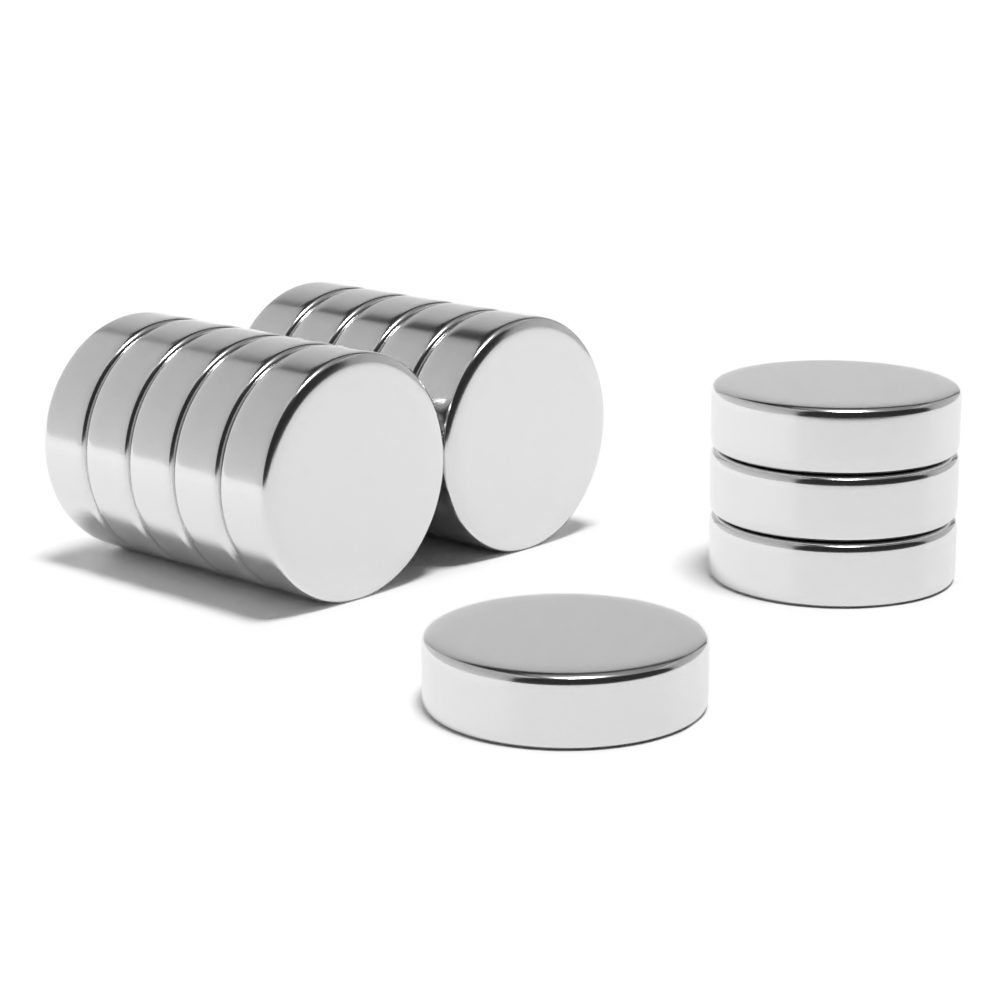 20mm x 6mm Neodymium Disc Magnet N45 (9.38KG Pull)