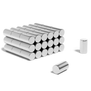 4mm x 7mm Neodymium Cylinder Magnet N40 (0.62KG Pull)