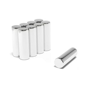 8mm x 24mm Neodymium Cylinder Magnet N38 (2.74KG Pull)