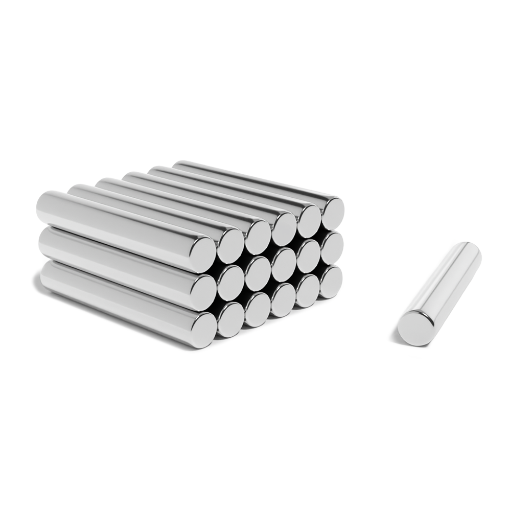 4mm x 25mm Neodymium Cylinder Magnet N50 (0.86KG Pull)