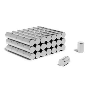 4mm x 6mm Neodymium Cylinder Magnet N54 (0.81KG Pull)