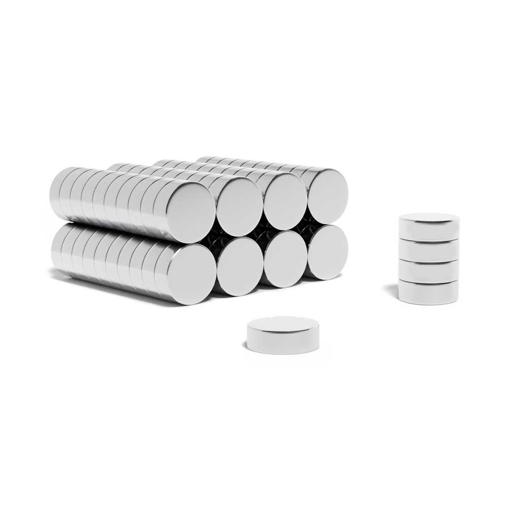 9.53mm x 3.18mm Neodymium Disc Magnet N52 (4.48KG Pull)