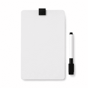 A5 Magnetic Dry Erase Whiteboard with Pen